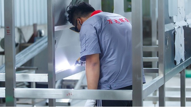 食品生产用反渗透纯水设备万达环保水处理设备